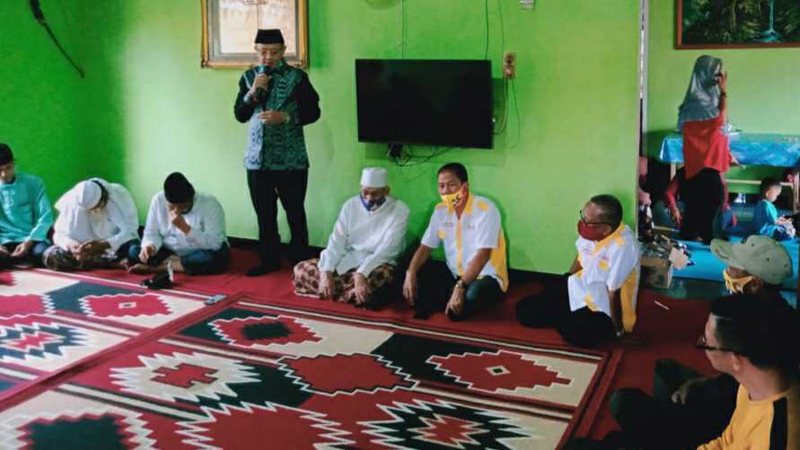 Cek Endra saat safari politik di Seberang Kota Jambi