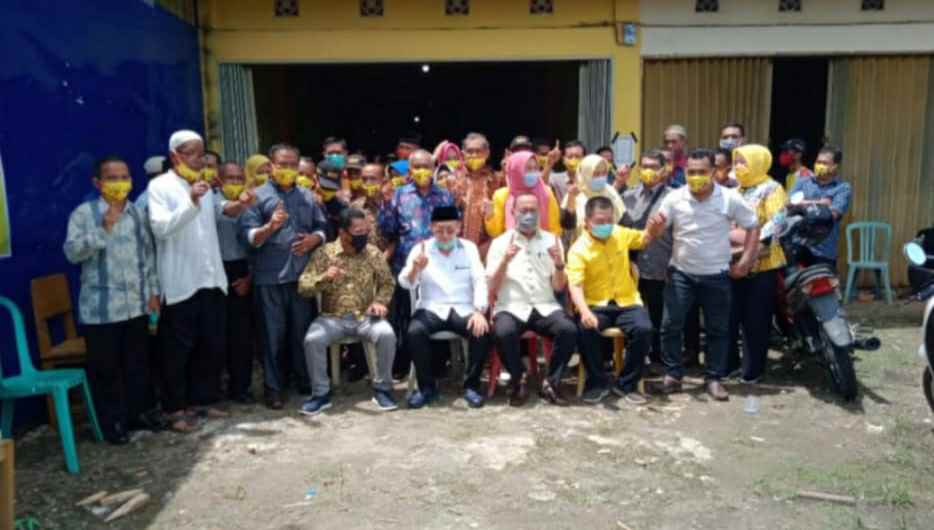 Sukandar saat dampingi kunjungan Cek Endra di Tebo