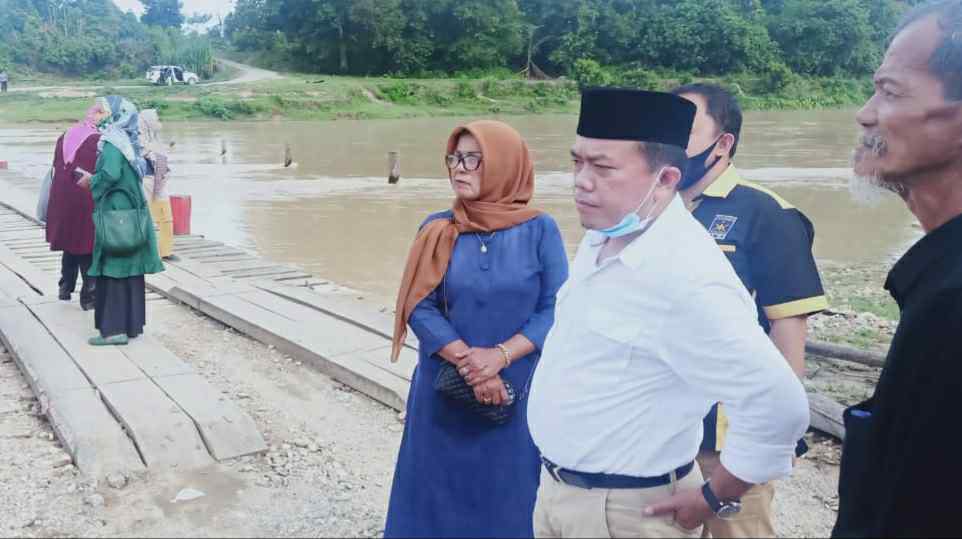 Al Haris saat kunjungi Rantau Pandan Bungo