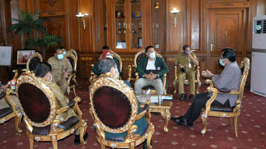 Pertemuan Pjs Gubernur Jambi dan IDI Jambi