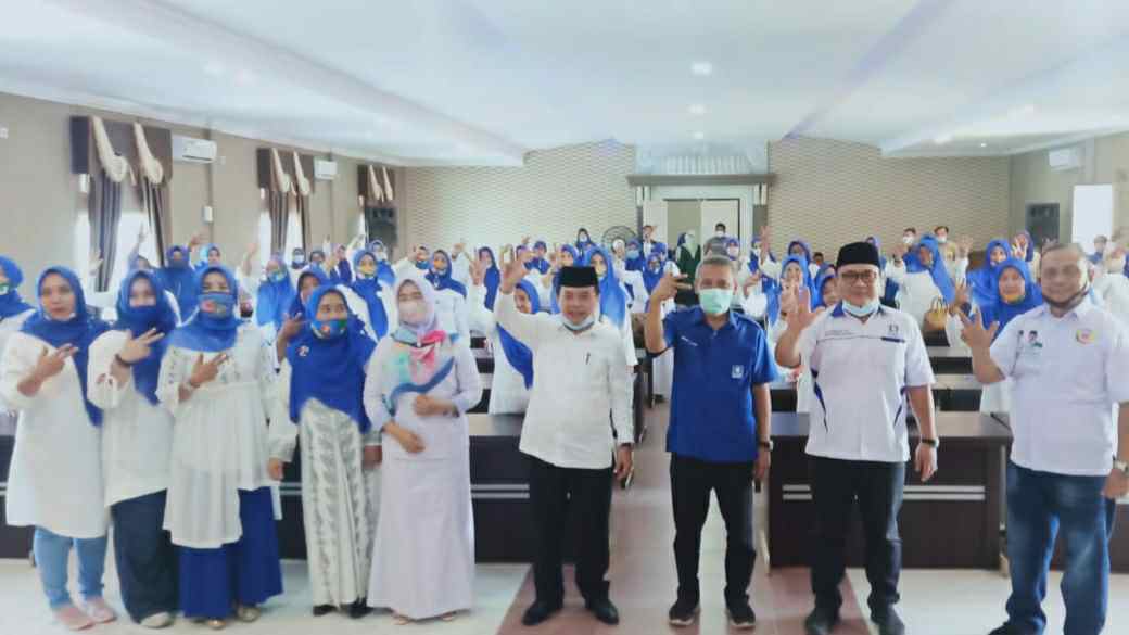 Al Haris saat kukuhkan Tim Supik Gendis Merangin