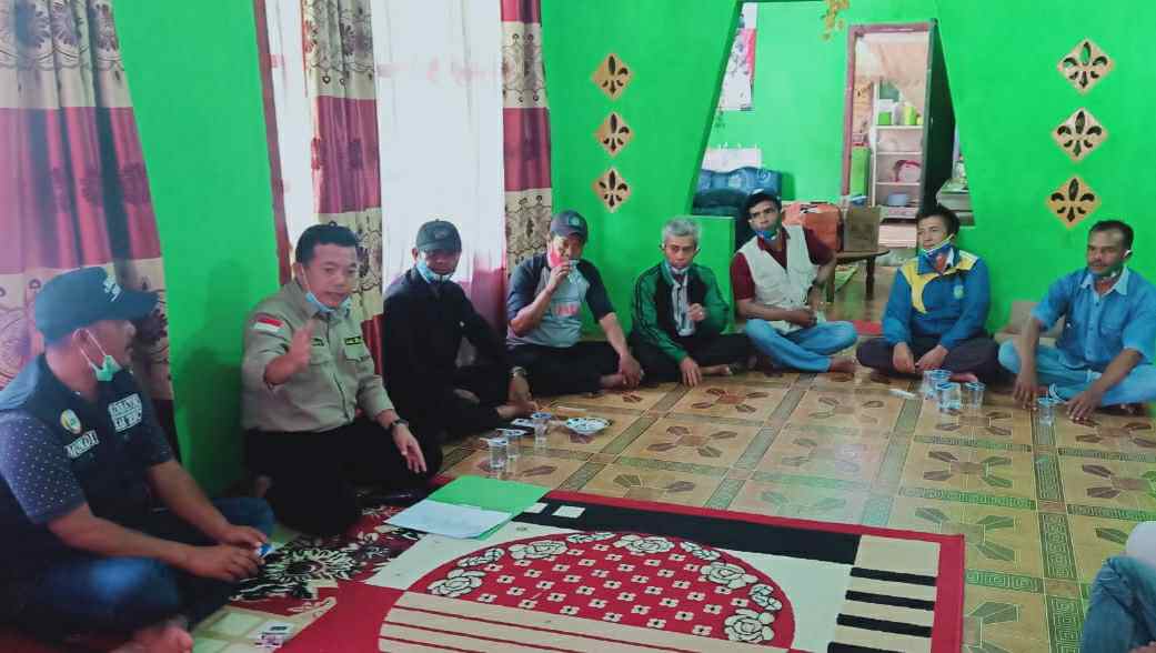 Al Haris saat safari politik di Kerinci