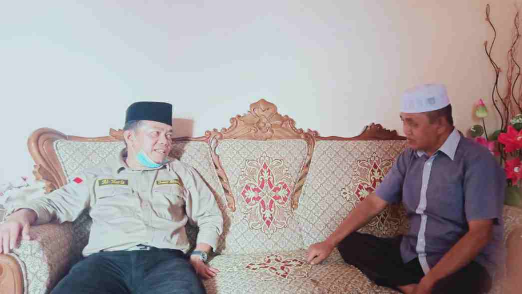 Al Haris saat berkunjung ke kediaman M Yanis