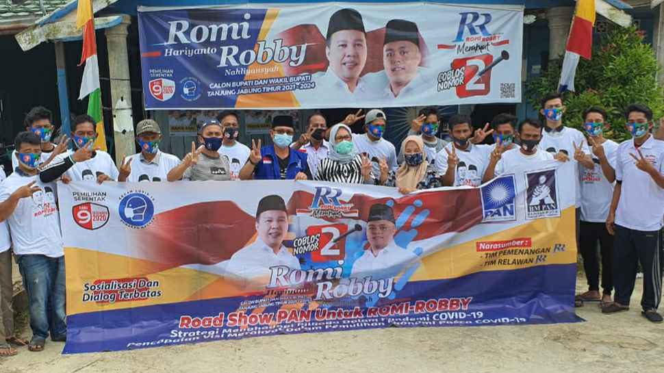 Roadshow Tim Koalisi Pendukung Romi-Robby 