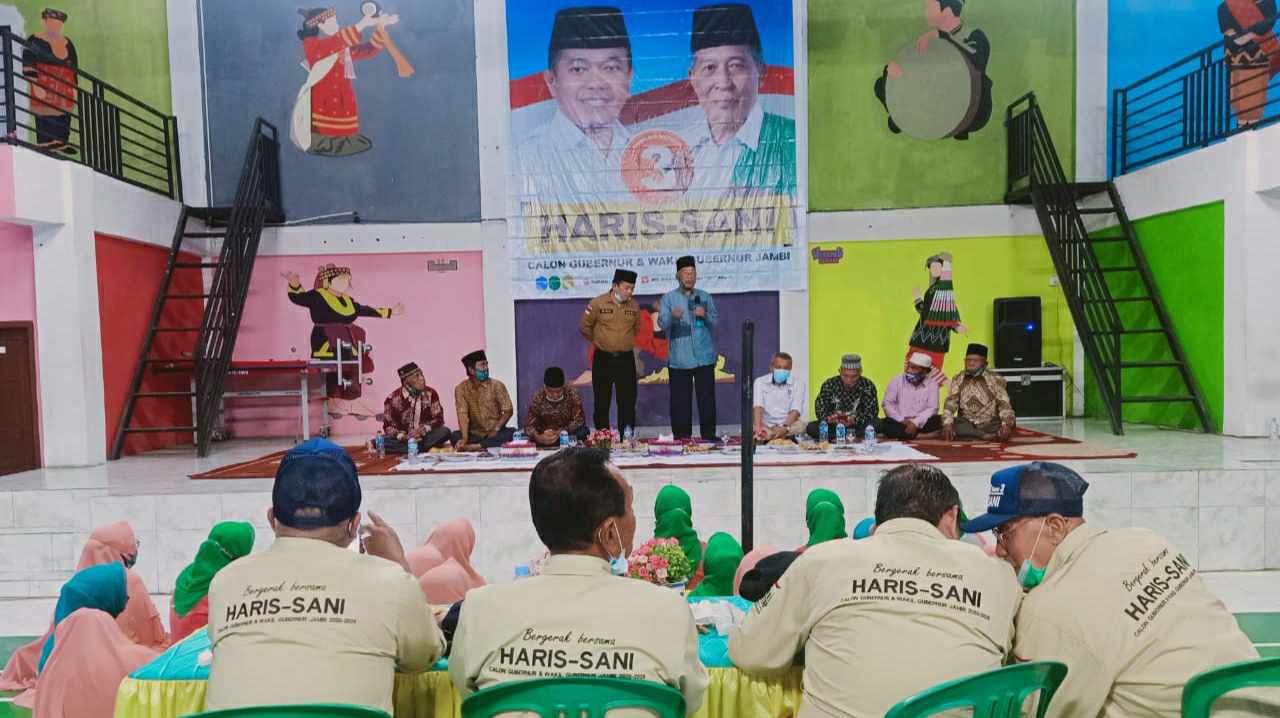 Al Haris saat silaturahmi dengan masyarakat Siulak Mukai