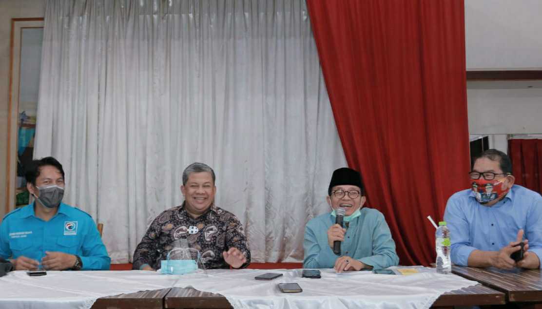 Fahri Hamzah bersama Fachrori Umar