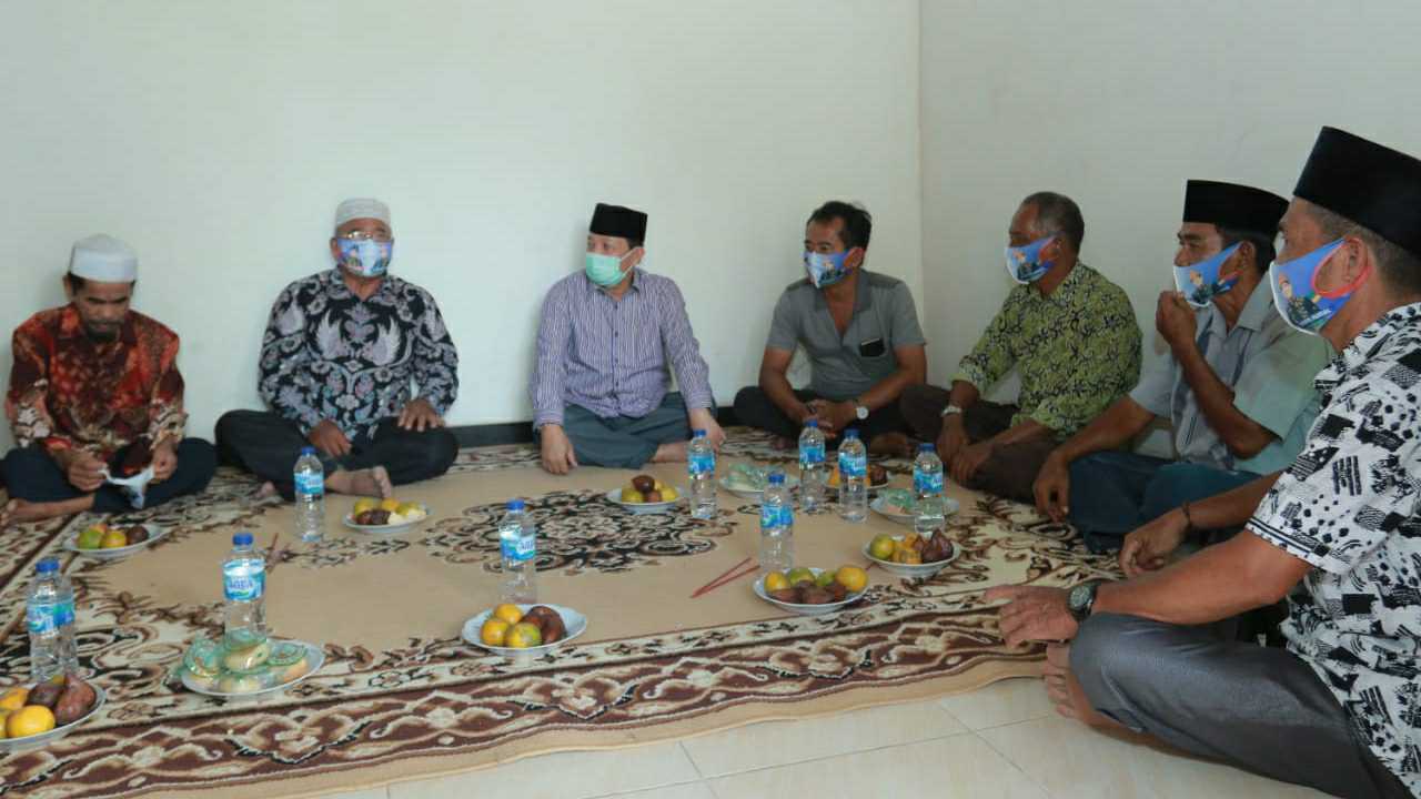 Fachrori saat silaturahmi dengan alumni Ponpes Candung Sumatera Barat