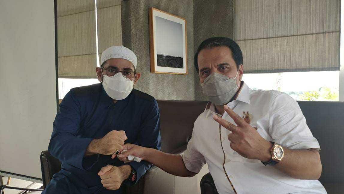 Riduan Ibrahim dan Habib Muhammad Syahab