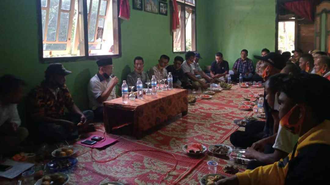 CE saat silaturahmi dengan masyarakat Desa Bungku, Kecamatan Bajubang, Kabupaten Batanghari