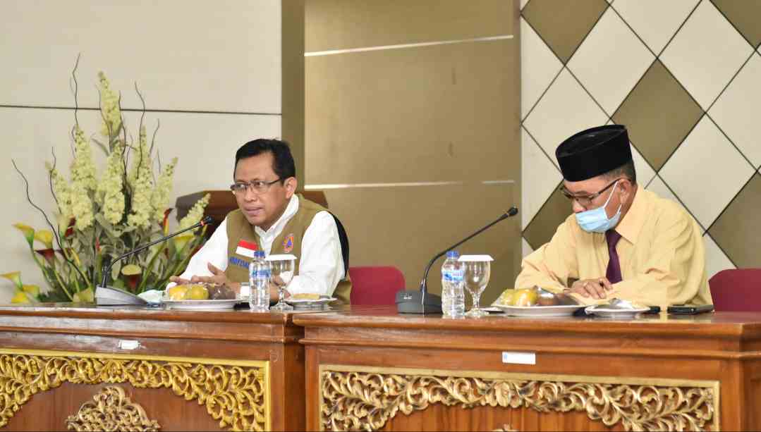 Restuardy Daud saat kunjungan kerja ke Merangin
