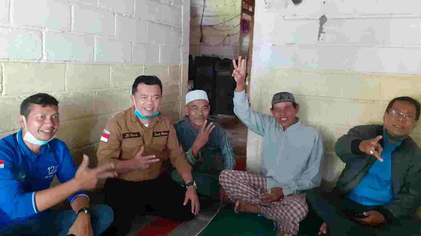 Al Haris saat silaturahmi di kediaman Pak Arsyad