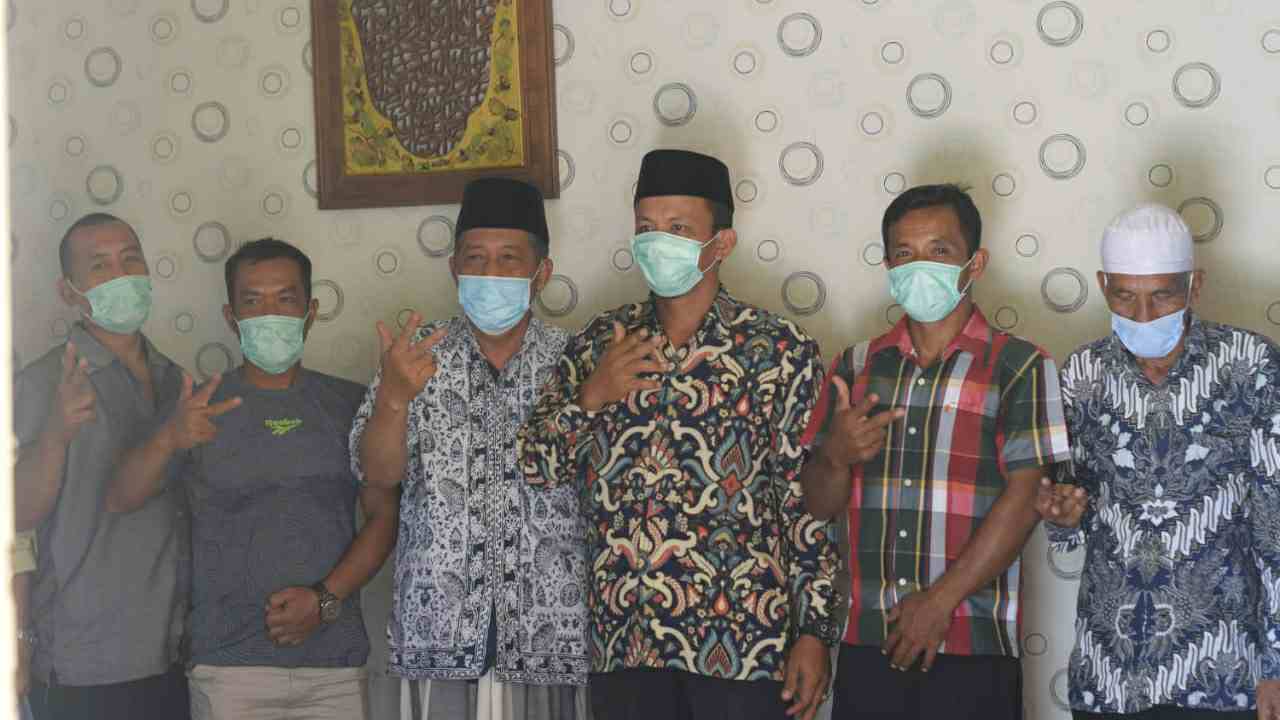 Tokoh masyarakat Tembesi saat nyatakan dukungan ke Abdullah Sani