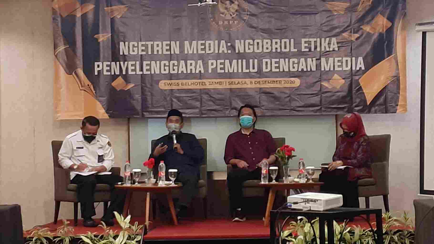 Ngobrol Etika Penyelenggara Pemilu DKPP RI dengan media