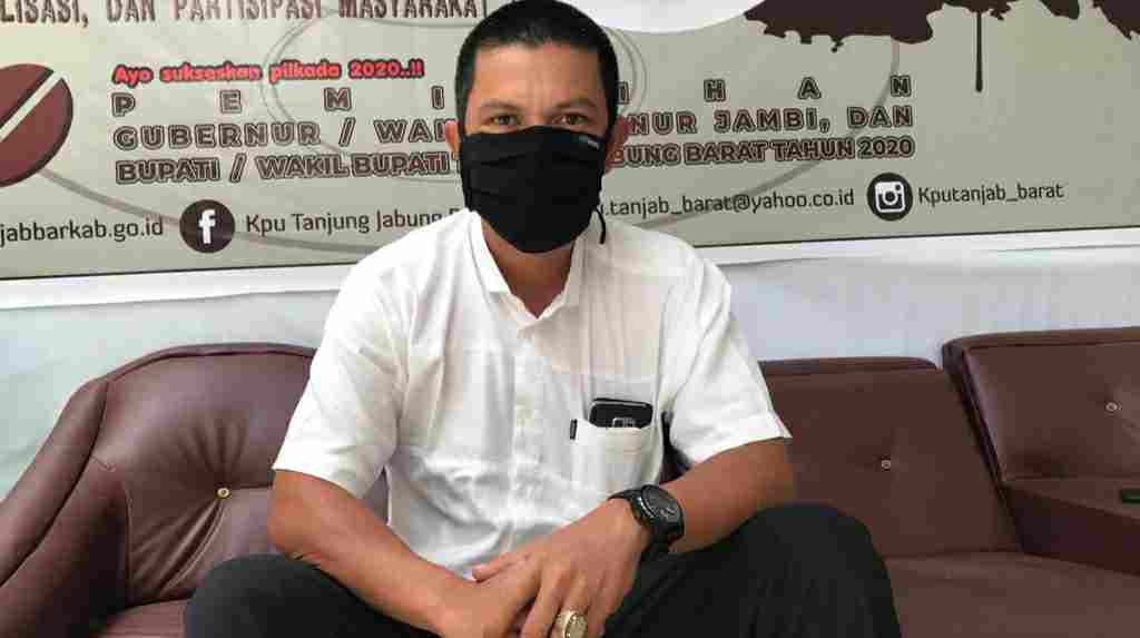 Komisioner KPU Tanjabbar, M.Taufik 