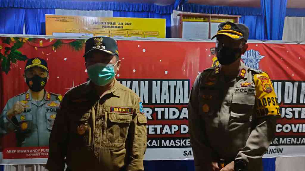 Al Haris dan AKBP Irwan Andy tinjau Posko Operasi Lilin 2020