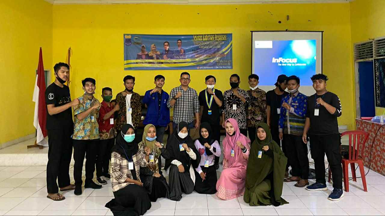 Sekolah kaderesasi organisasi PMII Rayon FEBI Komisariat UIN STS Jambi 