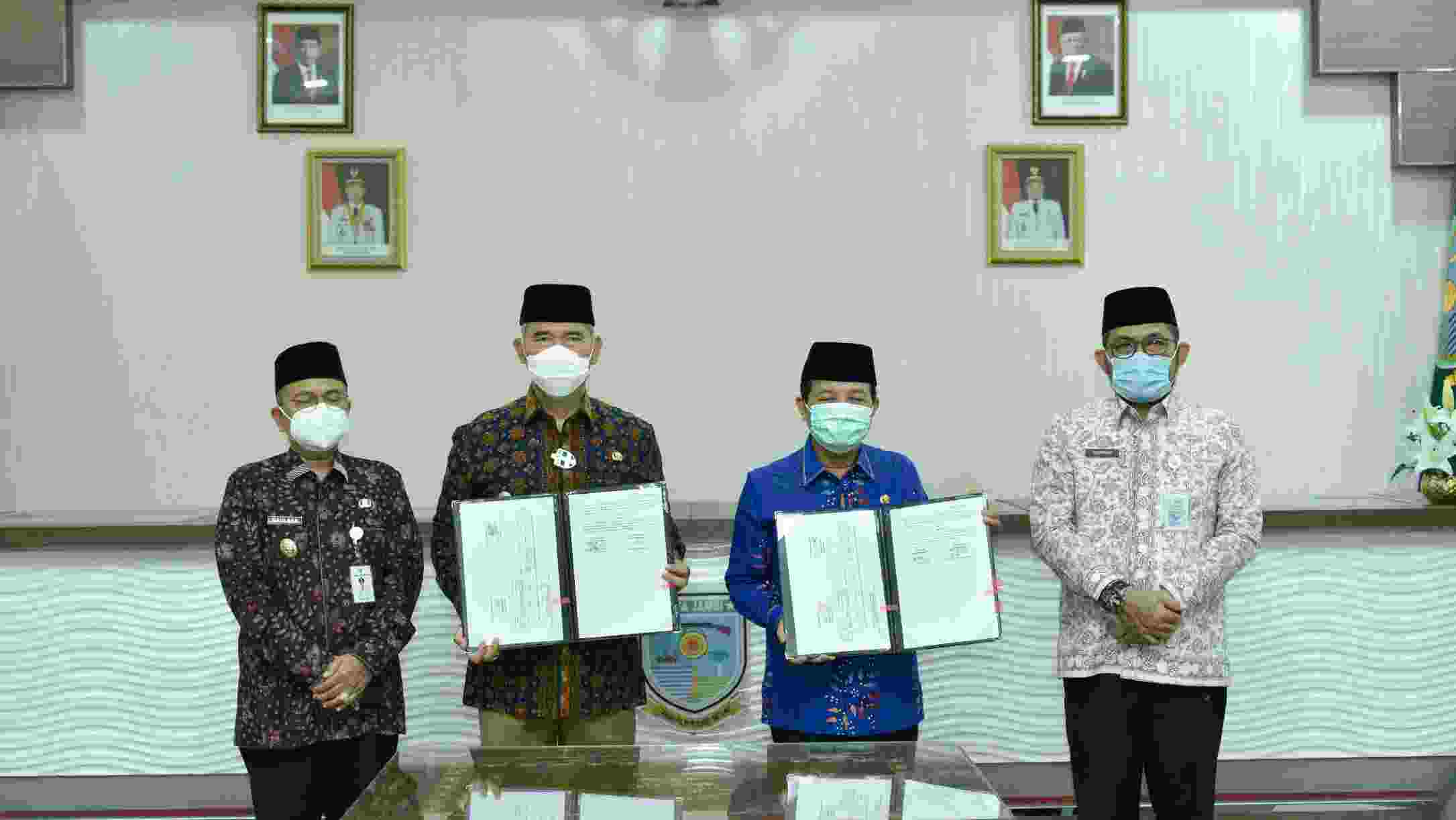 Fachrori Umar saat kunjungan kerja ke Pemkot Jambi