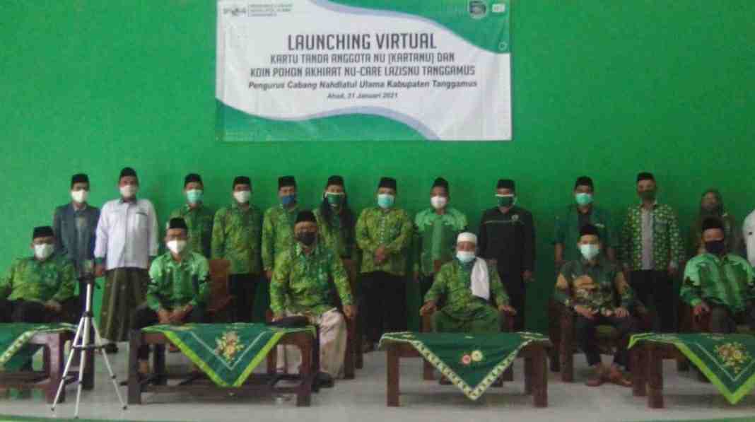 Peluncuran program Koin Pohon Akhirat oleh PCNU Tanggamus