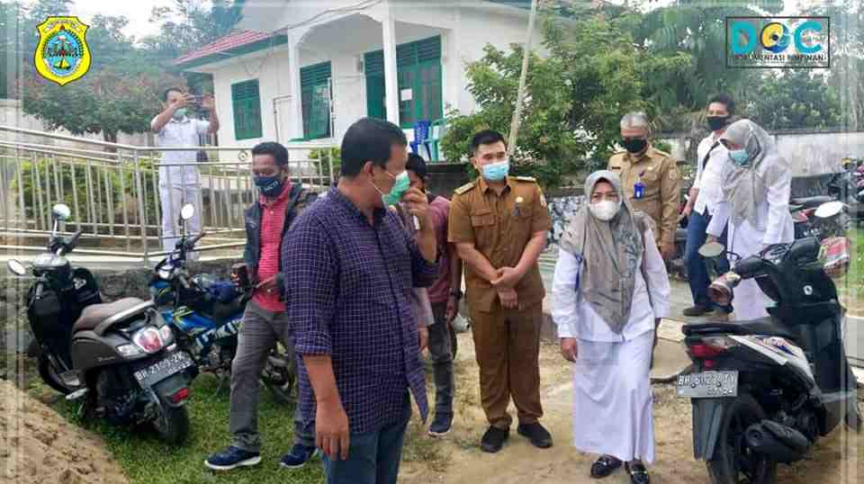 Romi Hariyanto tinjau pelaksanaan vaksin Covid-19 di Puskesmas Simpang Tuan