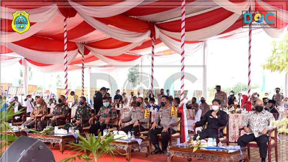 Peresmian Mapolsek Muara Sabak Timur 