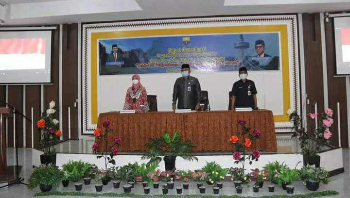 Sudirman saat hadiri Rapat Koordinasi Pengembangan SDM Provinsi Jambi