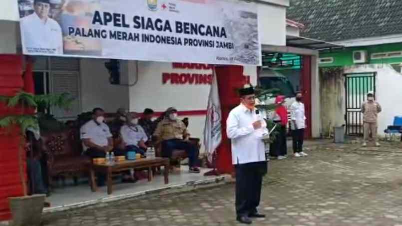 Apel siaga bencana PMI Provinsi Jambi