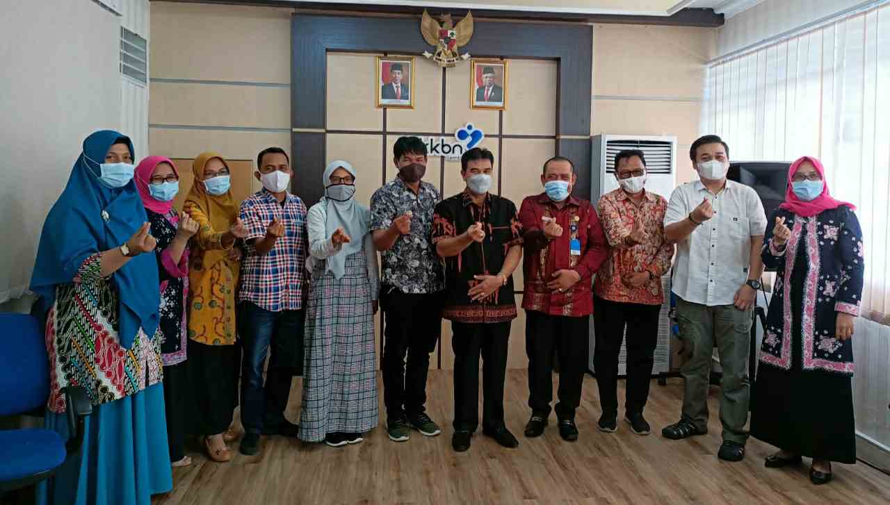 Silaturahmi SMSI Jambi, BKKBN Jambi dan Sutan Adil Hendra