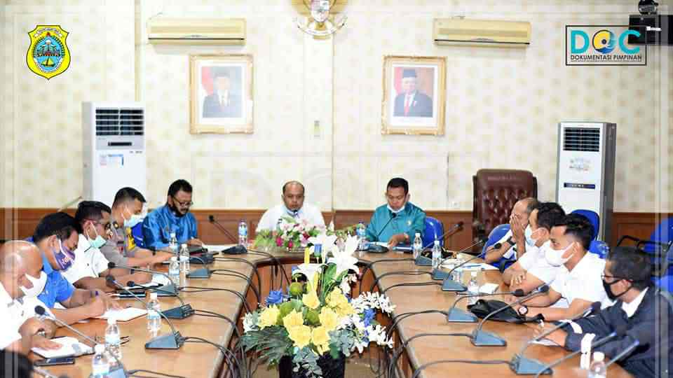 Rapat koordinasi penyaluran LPG 3 Kg di Tanjab Timur