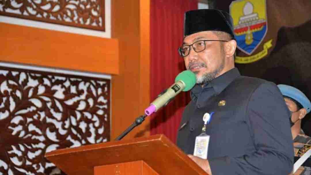 Sudirman saat hadiri pelantikan pengurus DPW PEKAT Provinsi Jambi