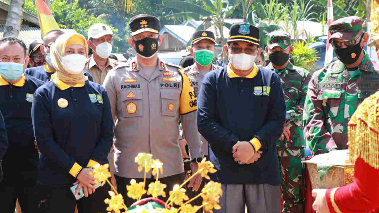 Anwar Sadat dan Pj Gubernur , Kapolda dan Danrem Jambi saat peringati Hari Air Dunia ke-29