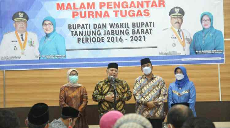 malam Pengantar Purna Tugas Bupati dan Wakil Bupati Tanjung Jabung Barat