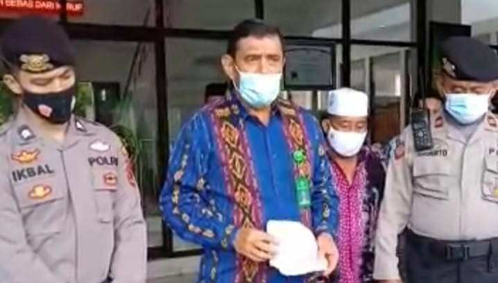 Petugas Humas Kejati Jambi, Sianturi saat jumpai pendemo
