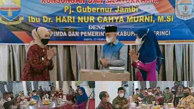 Adirozal saat sambut kunjungan kerja Pj Gubernur Jambi