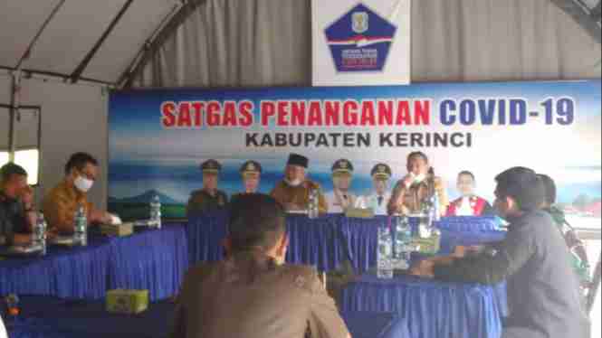 Briefeng rutin Tim Satuan Tugas Covid -19 Kabupaten Kerinci