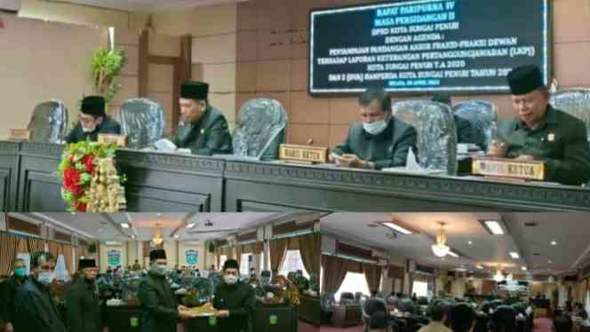 paripuran DPRD Kota Sungai Penuh