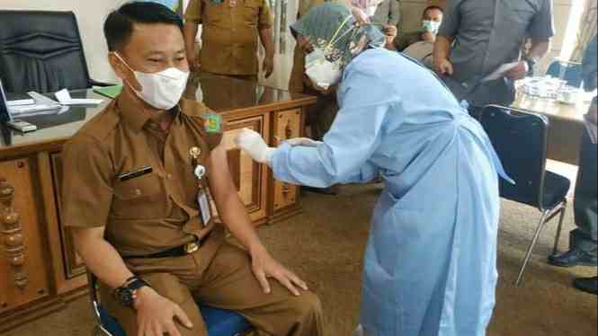 Vaksin tahap kedua Pemkot Sungai Penuh