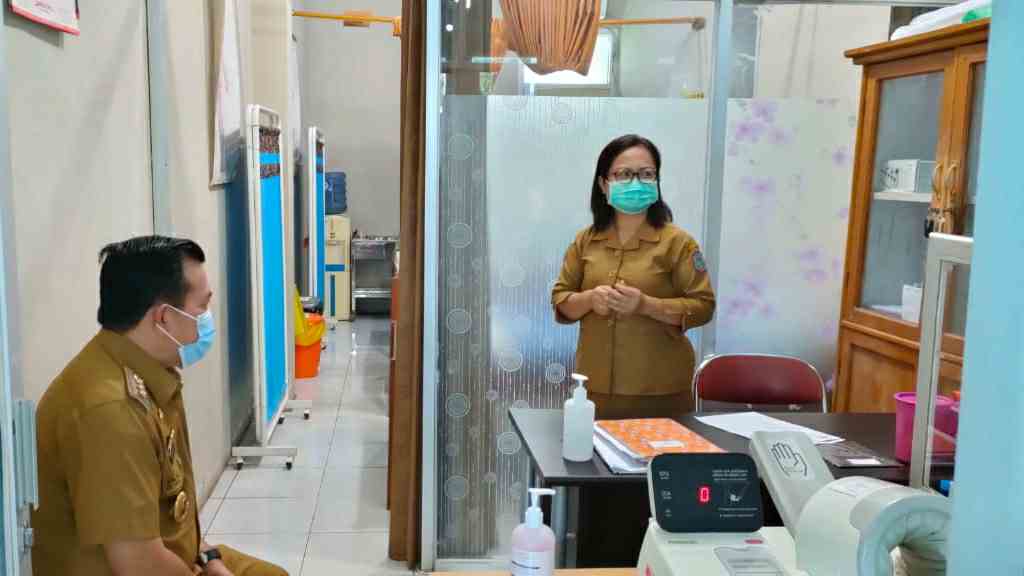 Al Haris saat sidak pegawai pasca lebaran Idul Fitri