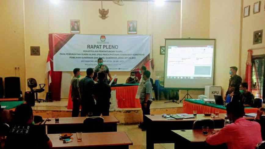 Pleno PPK Kecamatan Jaluko Muaro Jambi