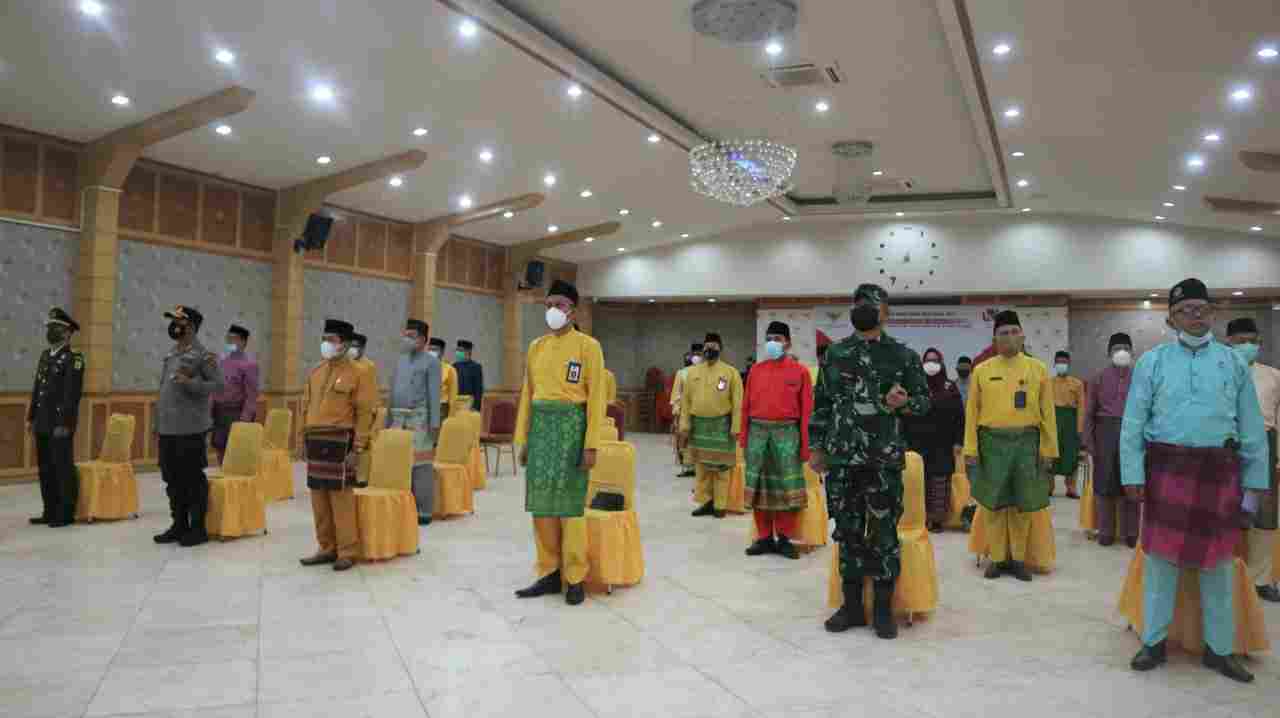 Sekda Tanjab Barat saat ikuti peringatan hari lahir pancasila