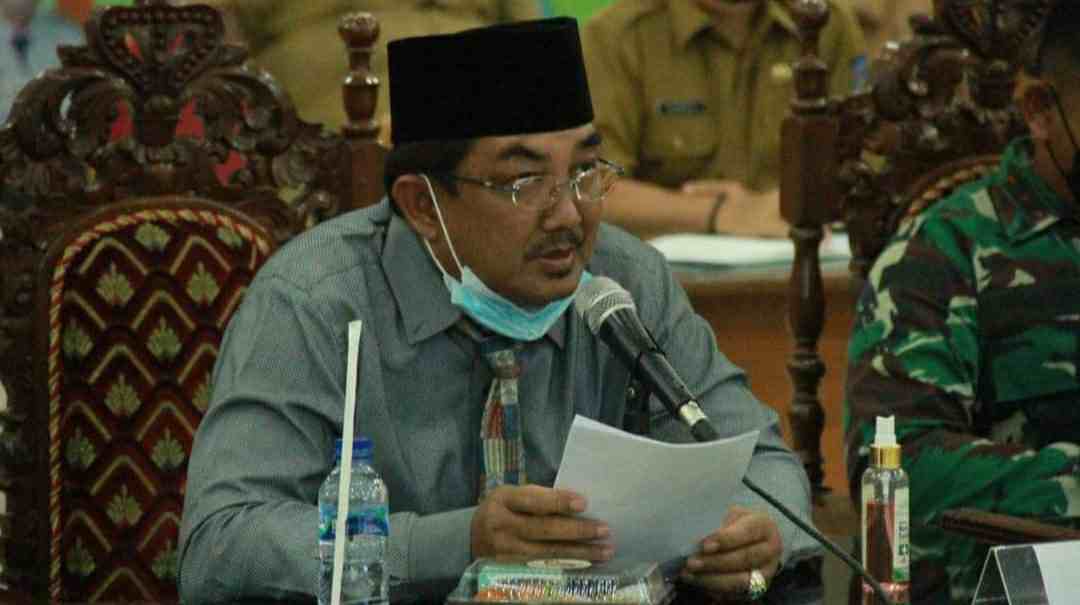 Anwar Sadat saat hadiri kegiatan VLH Evaluasi KLA Kabupaten Tanjab Barat