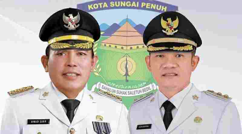 Walikota dan wakil walikota Sungai Penuh, Ahmadi Zubir-Alvia Santoni
