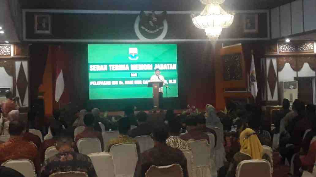 Serah terima jabatan dan perpisahan  Pj Gubernur Jambi 