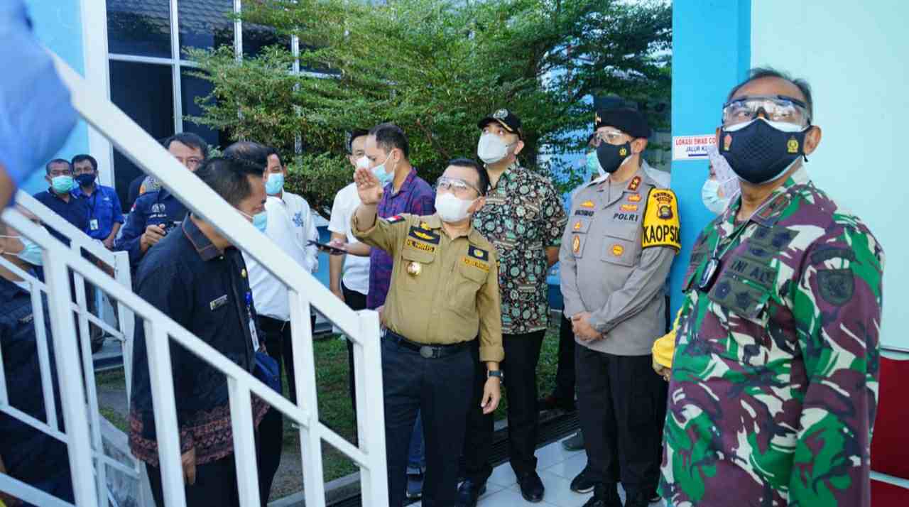 Al Haris saat peninjauan di RSUD Raden Mattaher Jambi