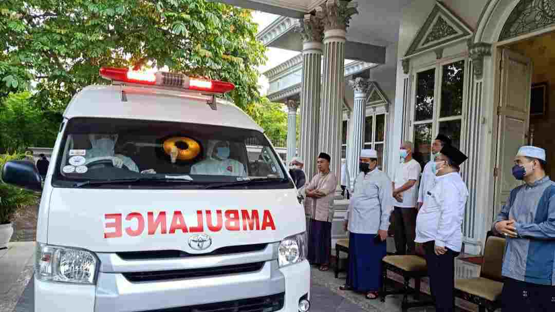 Kediaman rumah duka mendiang Hasip Kalimuddin Syam 