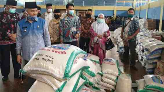 Adirozal saat cek ketersedian bantuan