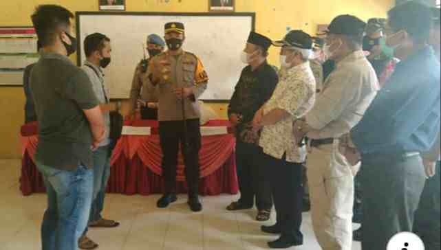 Wabup Ami Taher saat tinjau PSU Pilgub Jambi
