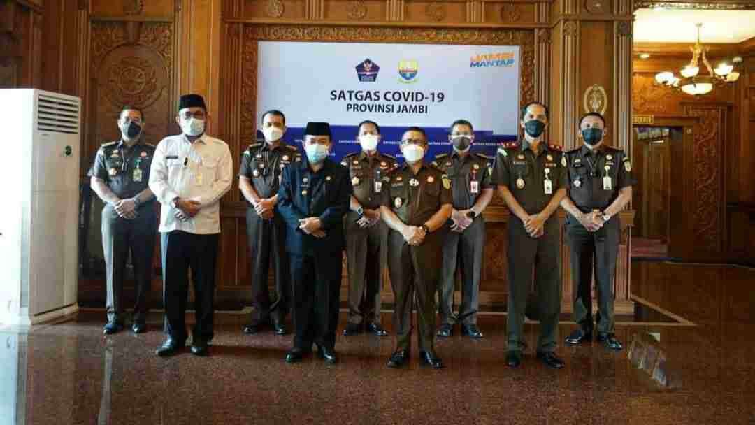 Al Haris bersama Kajati Jambi dan jajaran