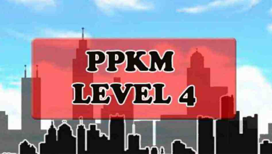 PPKM Level 4 (ilutrasi)