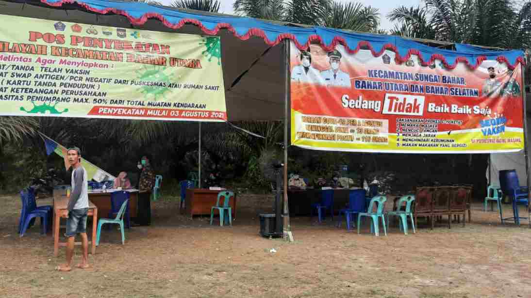 Pos penyekatan Sungai Bahar