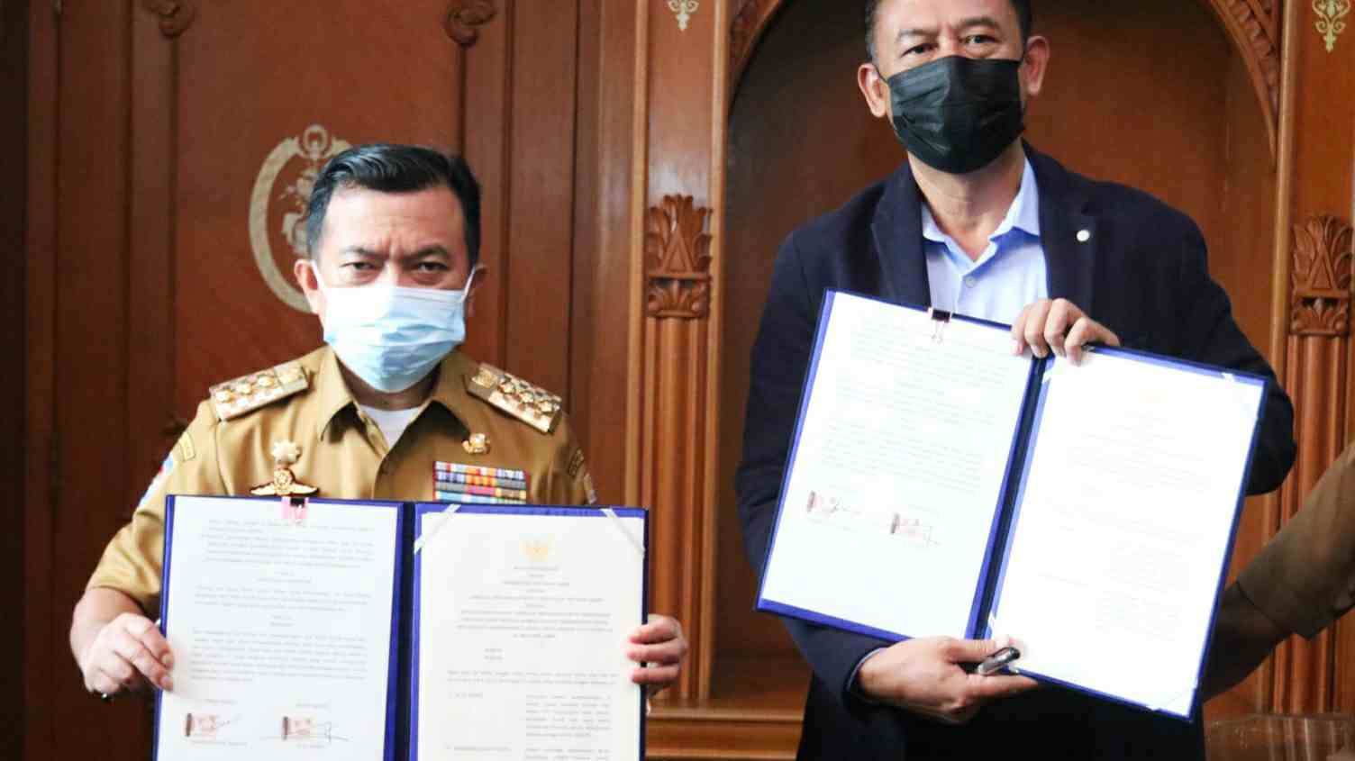Penandatanganan nota kesepahaman dengan LPMP Provinsi Jambi